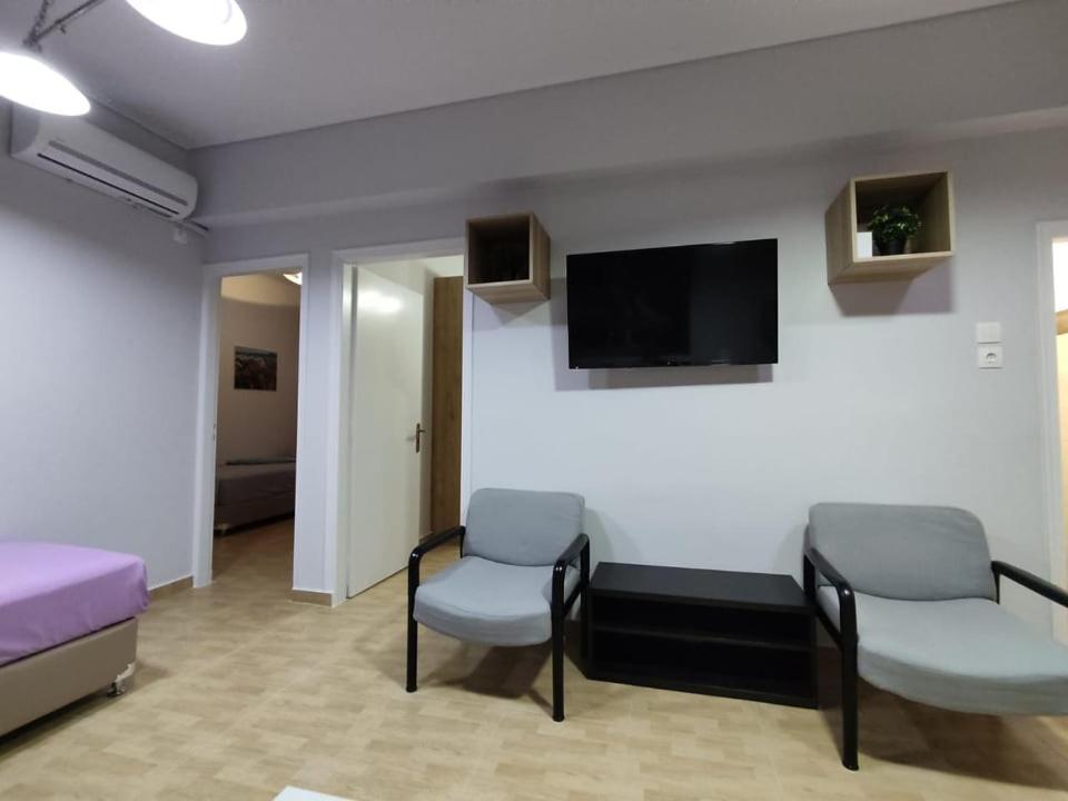Center Of Athens Modern Apartment מראה חיצוני תמונה