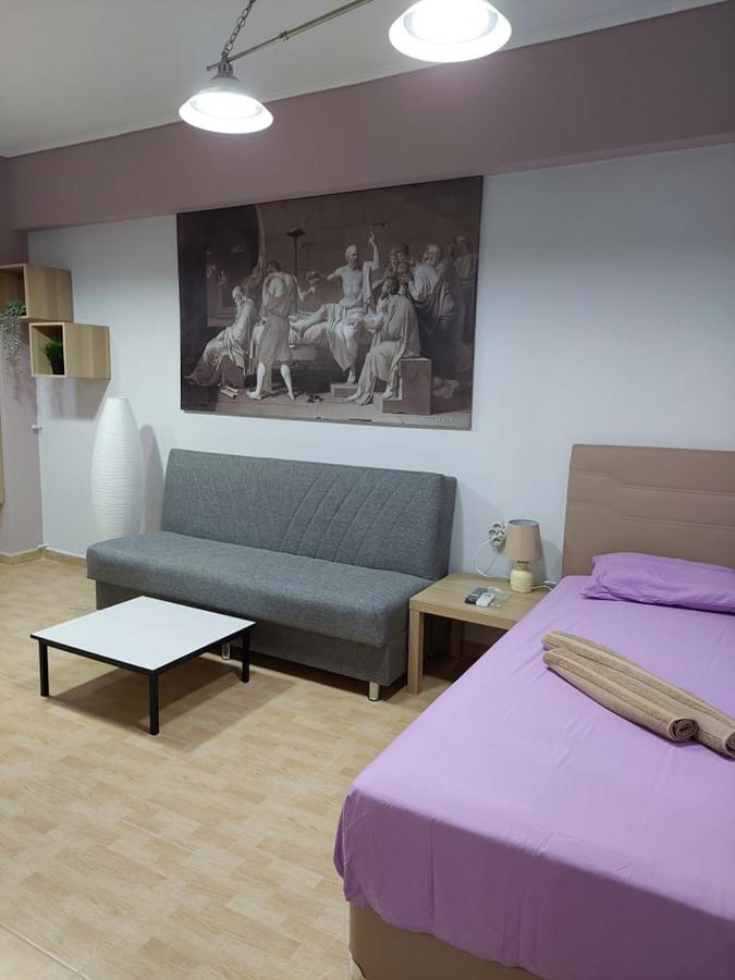 Center Of Athens Modern Apartment מראה חיצוני תמונה